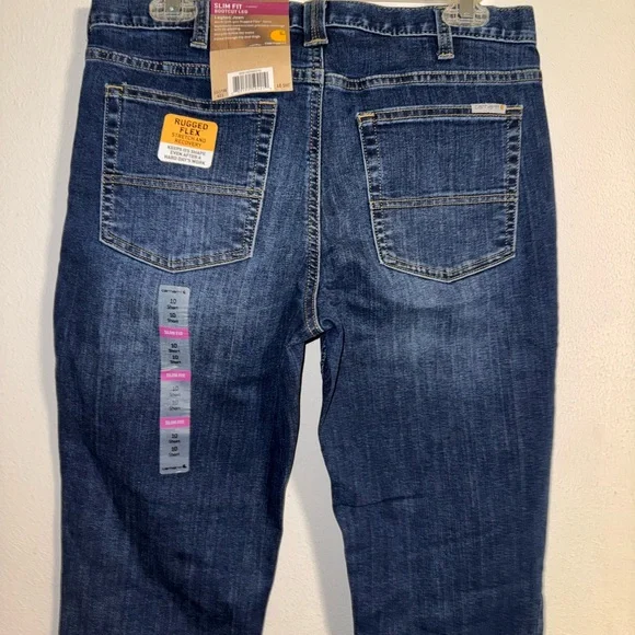 Carhartt Blue Straight Leg Jeans Classic Style - Picture 1 of 6